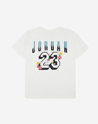 Jordan Big Kids' Summer Bloom Oversized Tee 45D923-782 White 3