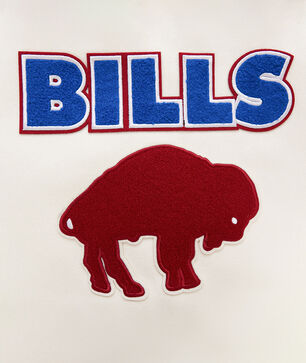 Buffalo Bills Retro Classic Rib Wool Varsity Jacket