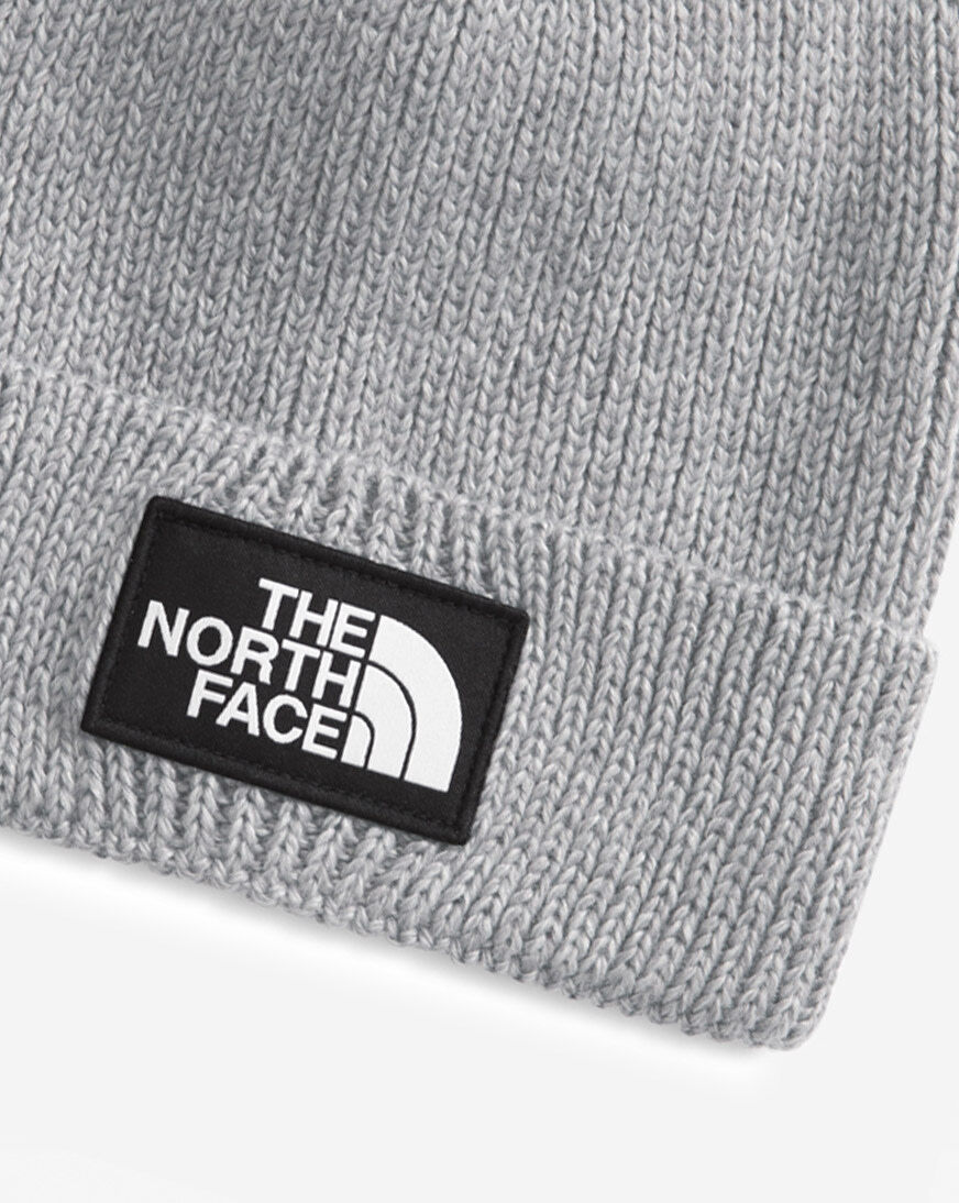 Shop The North Face TNF Logo Box Cuffed Beanie NF0A8CHE-DYY pink