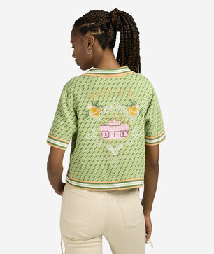 Monogram Button-Down Shirt