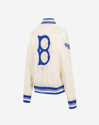 Brooklyn Dodgers Retro Classic Rib Satin Jacket