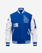Los Angeles Dodgers Old English Rib Wool Varsity Jacket