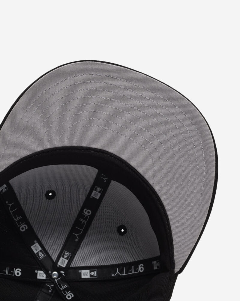 New Era 9Fifty Detroit Pistons Metallic Snapback Hat 60914436 Black 4