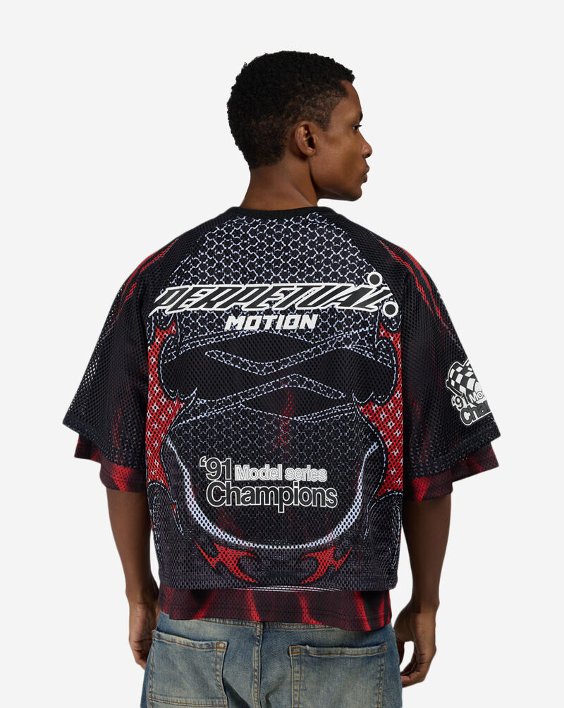 Smoke Rise Champion Mesh Tee KT26S471SN-BLK Black 2