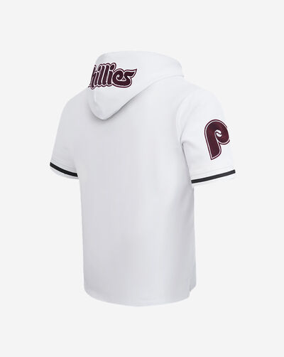 Philadelphia Phillies Classic Chenille Double Knit Pull Over Hoodie 