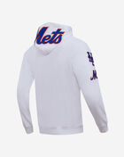 PRO STANDARD New York Mets Classic Chenille Double Knit Full-Zip Hoodie  LNM531928-WHT White 3