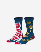Ruffles Split Crew Socks (L)