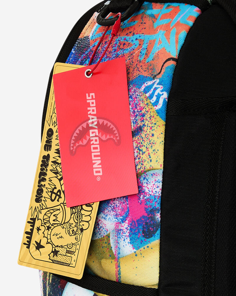 Sprayground SpongeBob Graffiti Wall Backpack B8875 Multi 7