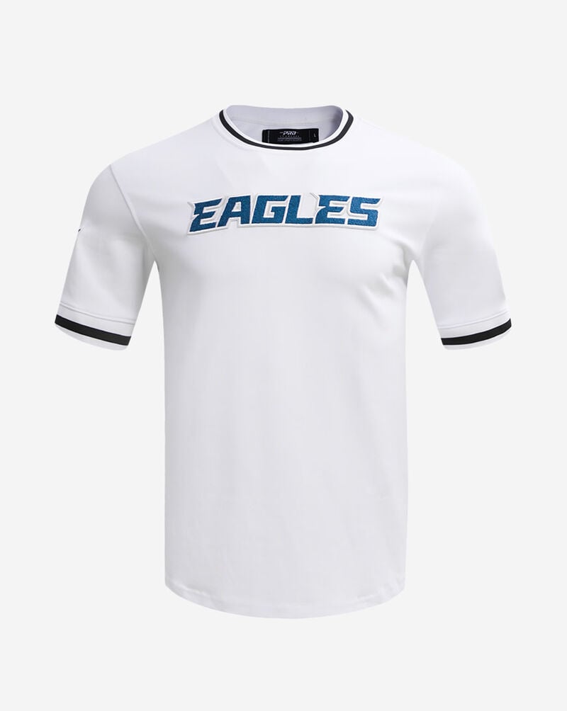 PRO STANDARD Philadelphia Eagles Classic Chenille Double Knit Tee FPE1410196-WHT White 1