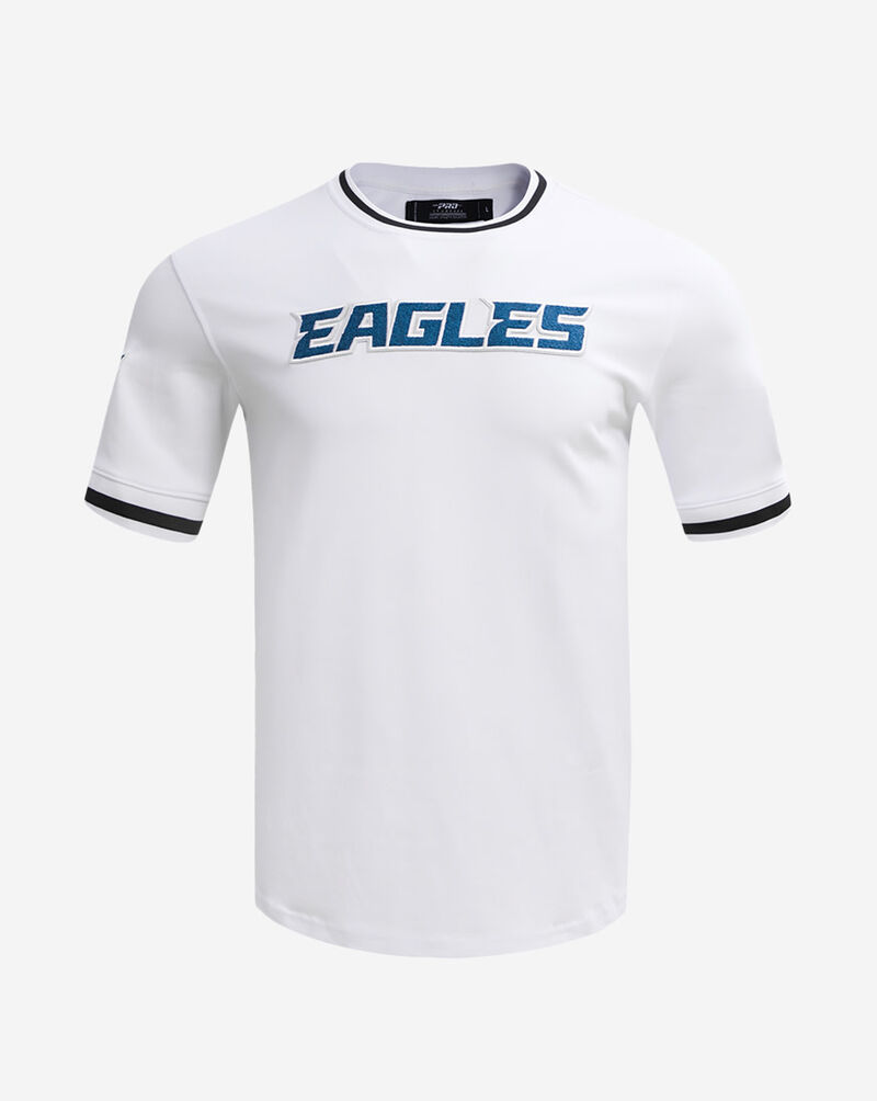PRO STANDARD Philadelphia Eagles Classic Chenille Double Knit Tee FPE1410196-WHT White 1