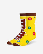 Odd Sox Peanut MandMs Split Crew Socks (L) 38185MONCD Multi 1