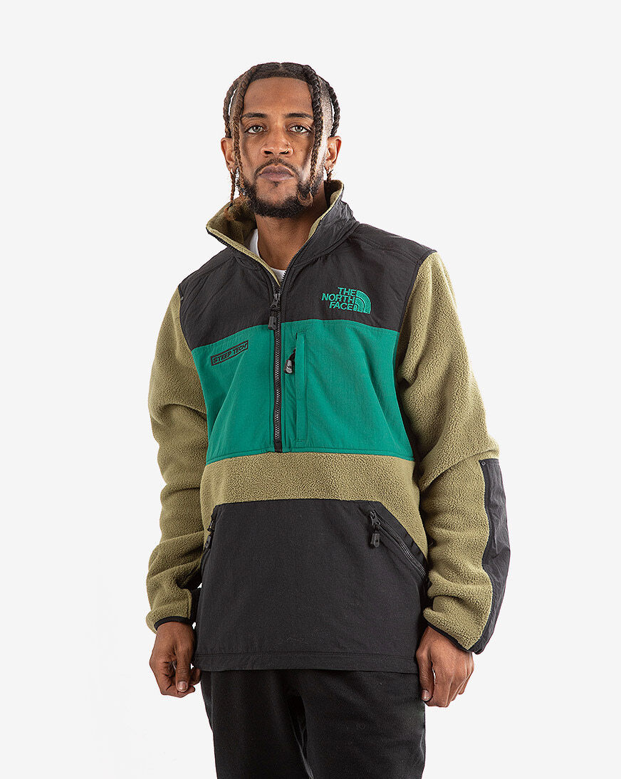 north face jacket half zip