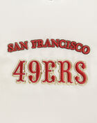 PRO STANDARD San Francisco 49Ers Retro Classic Rib Satin Jacket FS4643597-ERD cream 2