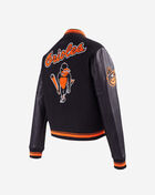 Baltimore Orioles Retro Classic W Rib Wool Varsity Jacket