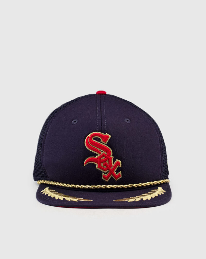 New Era Scrambled 9Fifty Chicago White Sox Snapback 11940150 Blue 2
