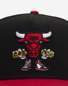 New Era 9Fifty Chicago Bulls Cartoon A-Frame Snapback Hat 60800184 Black 2
