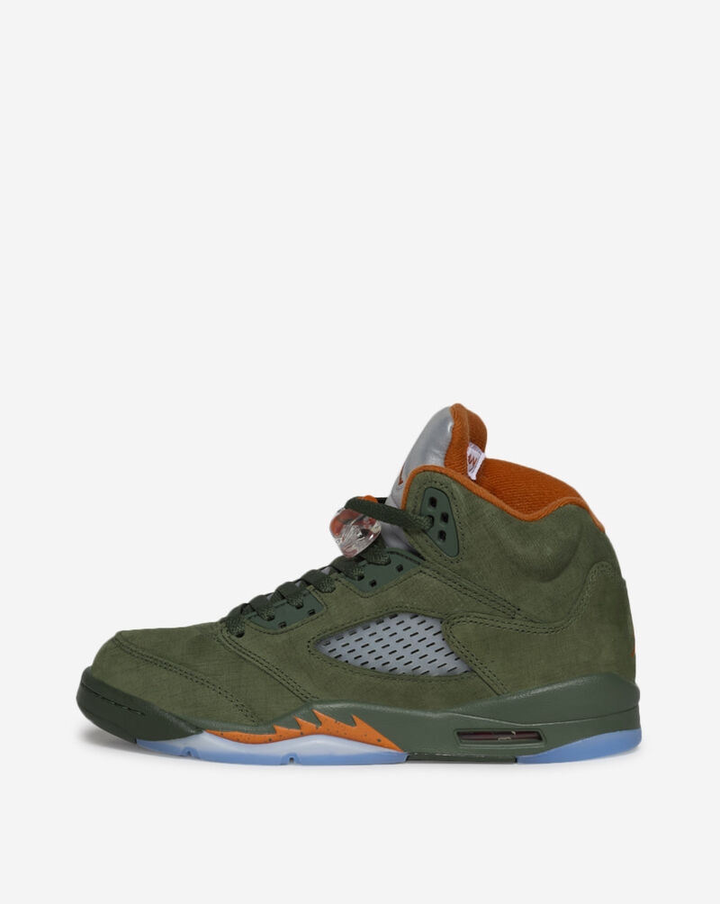 Jordan Grade School Air Jordan 5 Retro 440888-308 Green 1