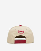 Field Grade Don't Play Yourself Flametooth Twill Trucker Hat 1005587 Beige 3