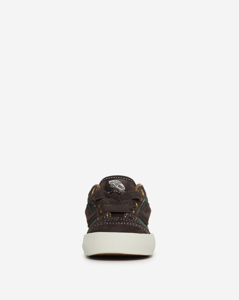 Vans Toddler Knu Skool Elastic Lace Suede VN000EFBBGS1 Brown 3
