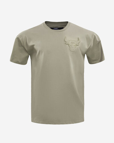 Chicago Bulls Neutral Drop Shoulder Tee