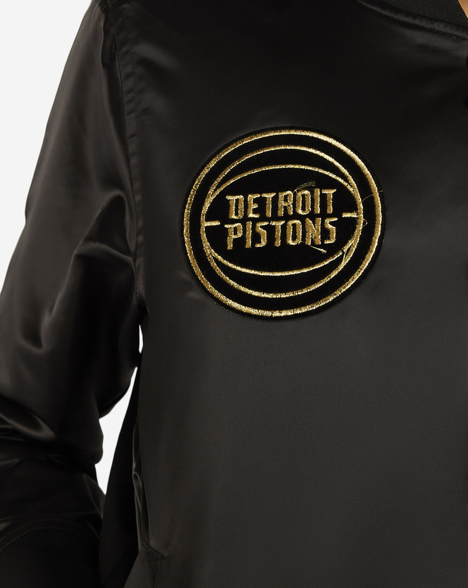 Shop Pro Standard Detroit Pistons Holiday Glam Satin Jacket BDPU512311