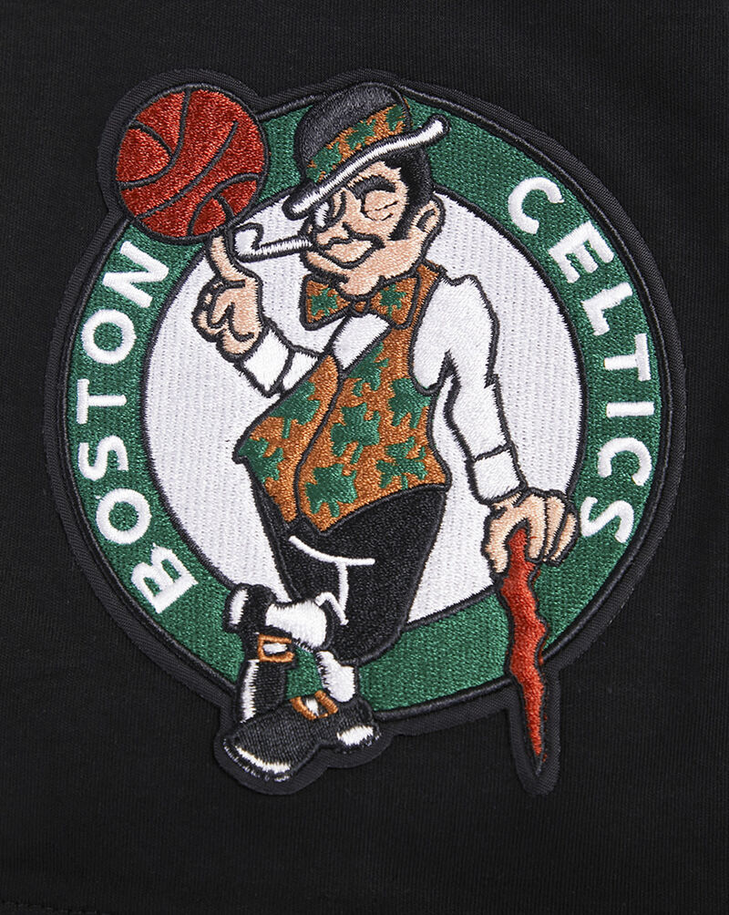 PRO STANDARD Boston Celtics Retro Classic Double Knit Tee BBC155846-BLK Black 4