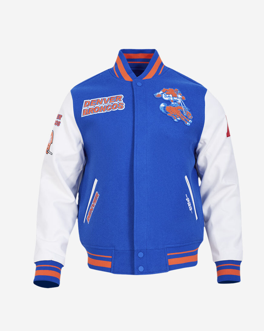 Shop PRO STANDARD Denver Broncos Retro Classic Rib Wool Varsity