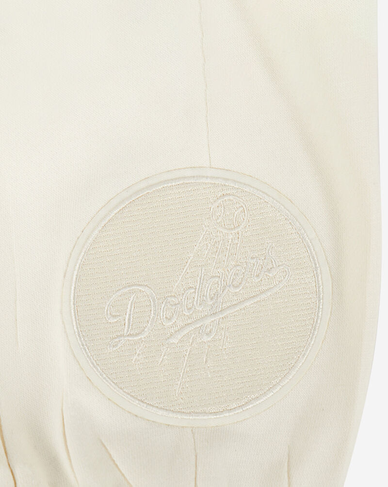 PRO STANDARD Big Boys' Los Angeles Dodgers Neutral Fleece Sweatpant LLDB4315085-EGG cream 4