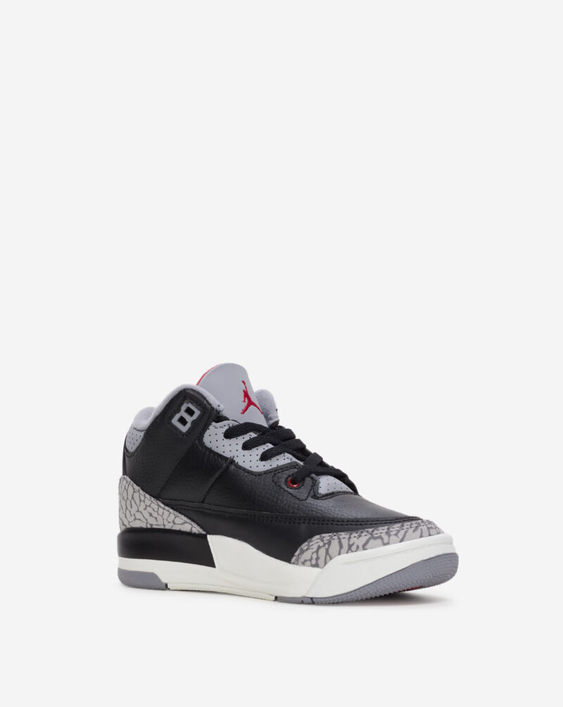 Jordan Little Kids' Air Jordan 3 Retro DM0966-010 Black 4
