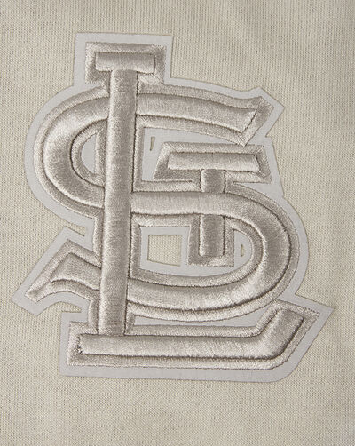 St. Louis Cardinals Retro Neutral Drop Shoulder Fleece Pull Over Hoodie 