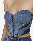 First Row Denim Bustier FRLT3004SN-MED Multi 3