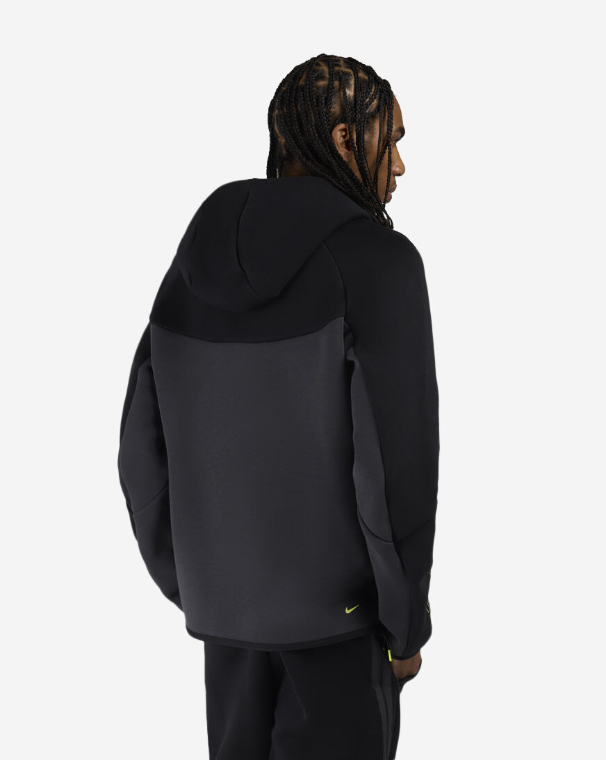 Shop Nike Tech Fleece Full-Zip Windrunner Jacket IQ1013-010 black