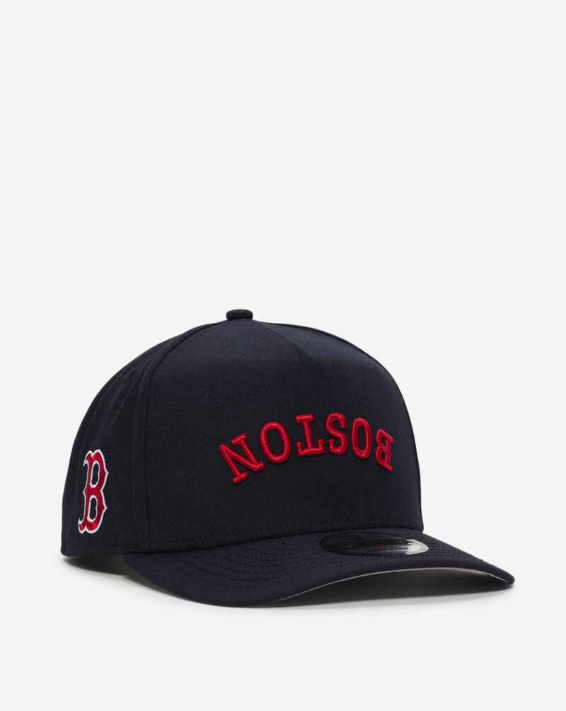 New Era 9Fifty A-Frame Boston Red Sox Upside Down Snapback Hat 70904225 Blue 1