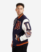 Pro Standard Detroit Tigers Logo Mashup Varsity Jacket LDT633396-MDW Blue 2