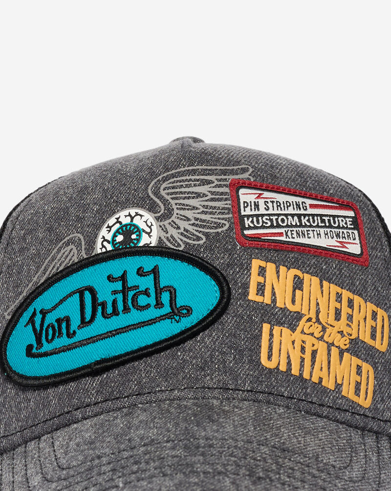 Von Dutch Untamed Trucker Hat VDHH0110-010 Black 2