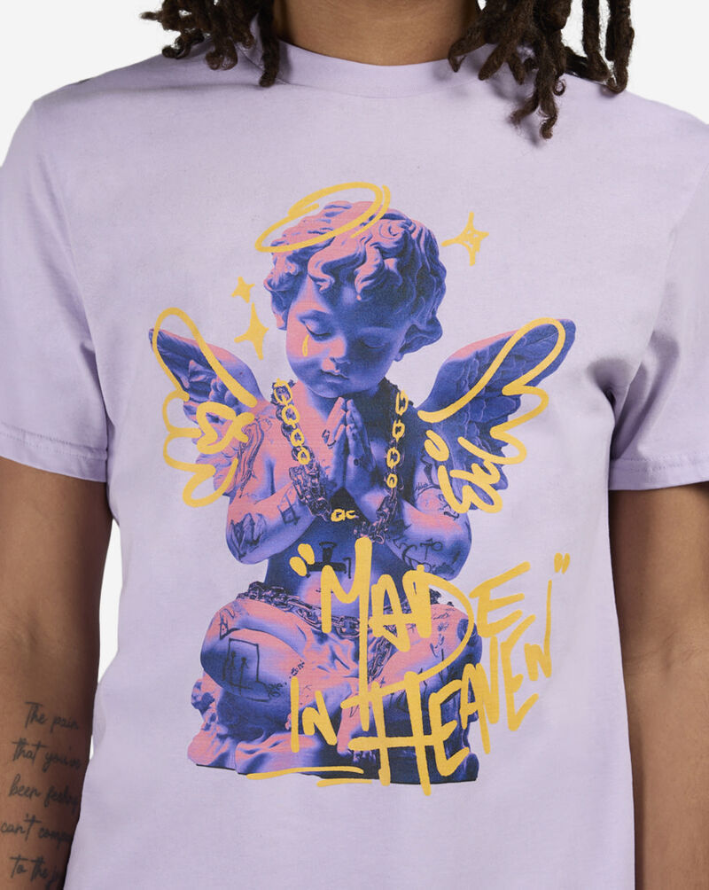 Mister Tee Made In Heaven Tee MTUS464-US-00145 Purple 3