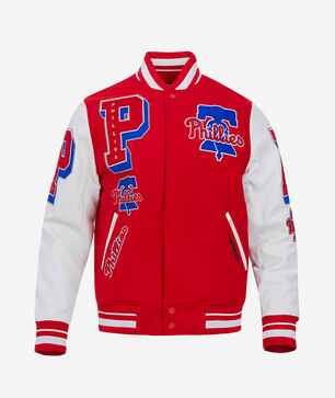 Philadelphia Phillies Mash Up Rib Wool Varsity Jacket 
