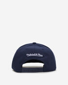 Mitchell  Ness New York Yankees Pro Crown Flames Snapback Hat HP14500-NYYNAVY Blue 3