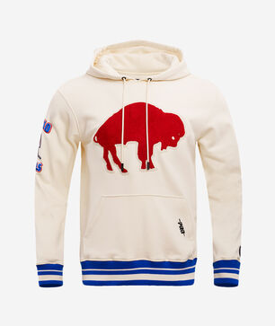 Buffalo Bills Retro Classic Fleece Pull Over Hoodie