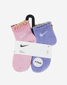 Nike Little Kids' Lettuce Welt 6Pk Ankle Socks GN1232-A0W Multi 4