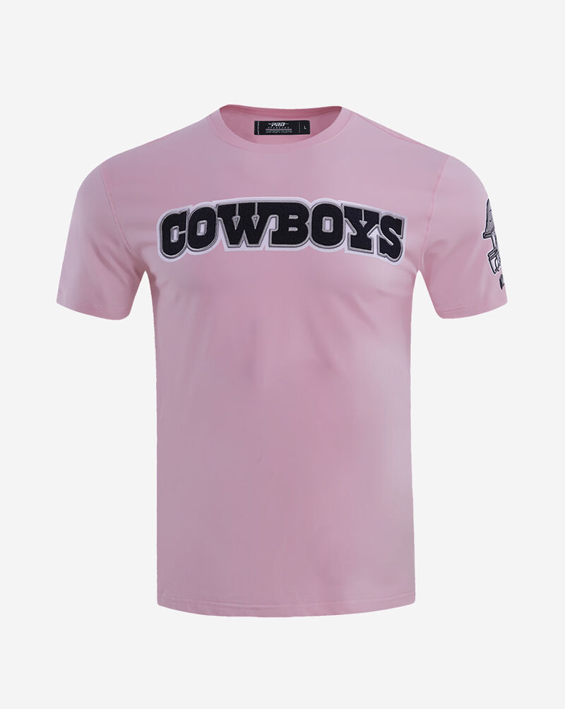 PRO STANDARD Dallas Cowboys Classic Chenille Tee FDC1410291-PNK Pink 1