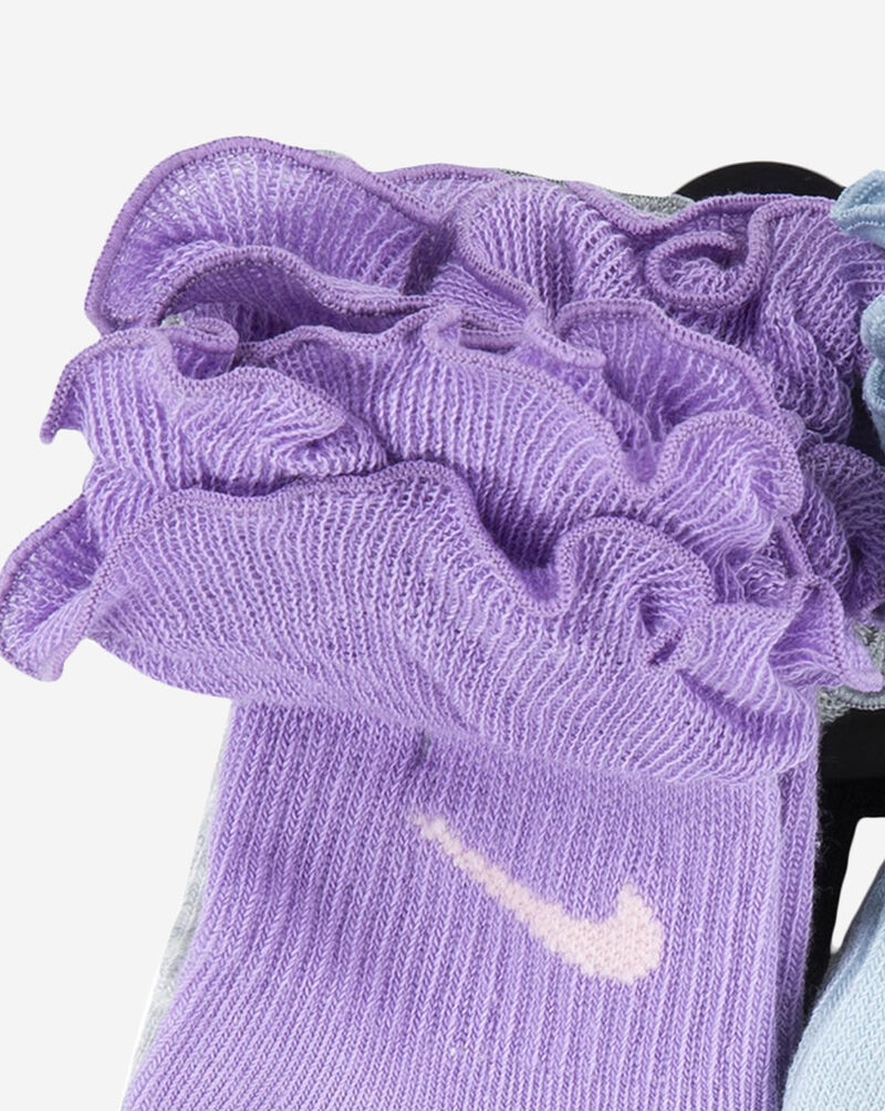 6PK Ruffle Ankle Socks (5-7)