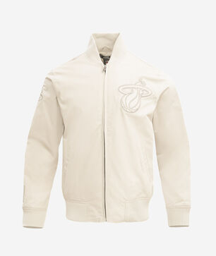 Miami Heat Neutral Twill Jacket