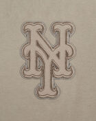 PRO STANDARD Big Boys' New York Mets Neutral Fleece Crewneck LNMB5314996-TAU Beige 4