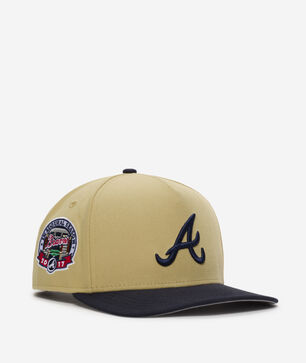 9Fifty Atlanta Braves Gold A-Frame Snapback Hat