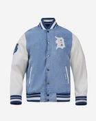 PRO STANDARD Detroit Tigers Varsity Blues Denim Varsity Jacket  LDT639137-DLN Blue 1