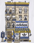 adidas Kids' Bodega Back Graphic Tee OA10003-AC08-104 White 2