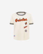 Big Boys' Baltimore Orioles Retro Classic Striped Rib Tee