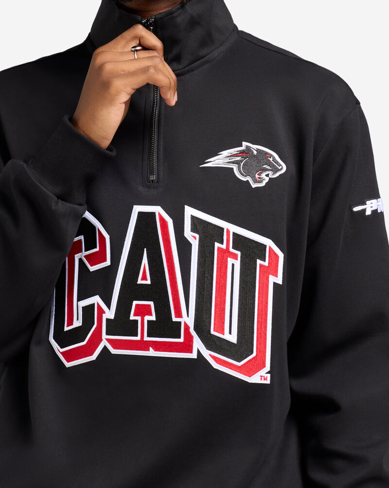 PRO STANDARD Clark Atlanta University Homecoming 1/4 Zip Top CCK571981-BLK Black 3