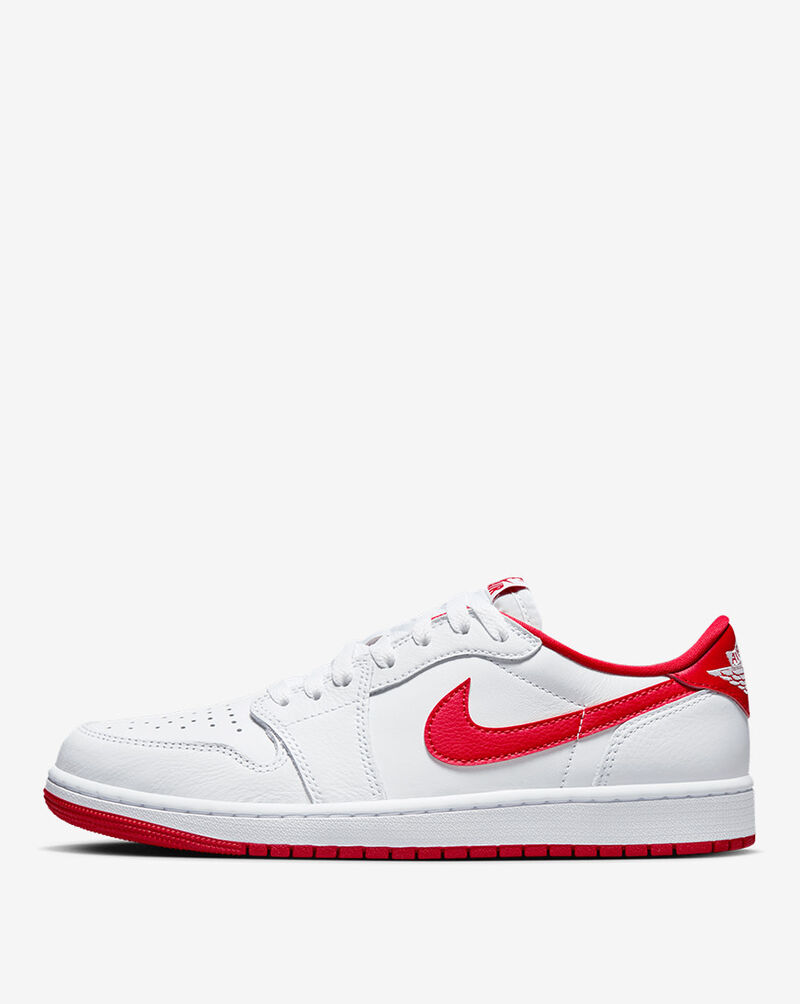 Low white and red jordan 1 clearance